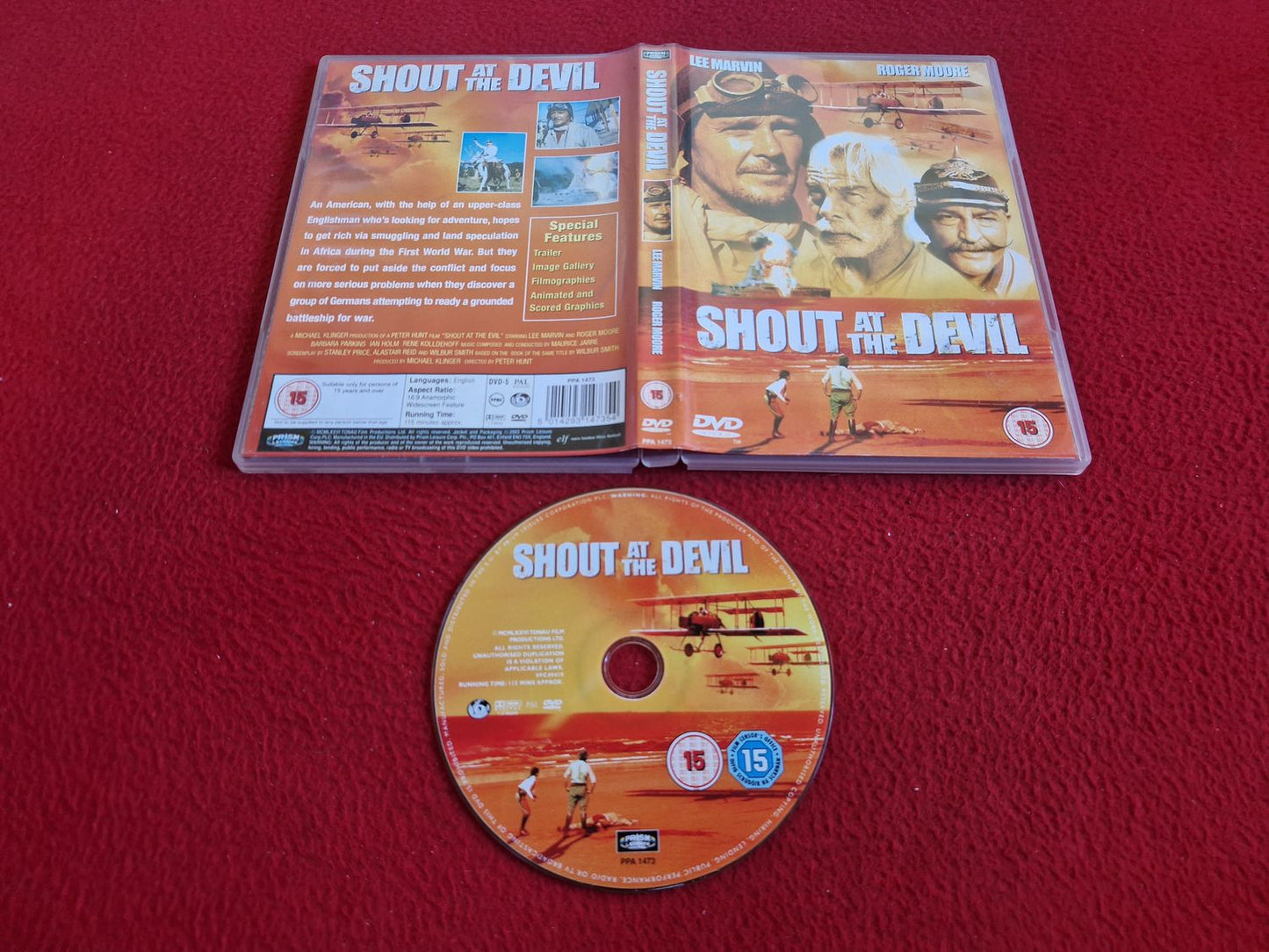 SHOUT AT THE DEVIL DVD