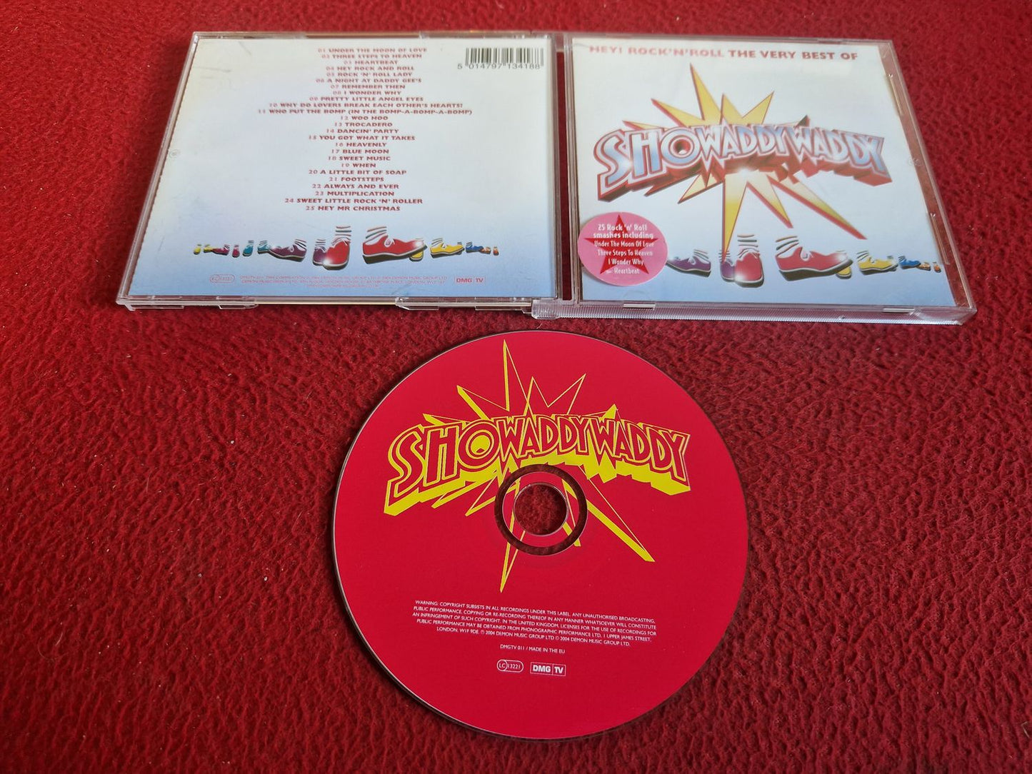 SHOWADDYWADDY HEY! ROCK'N'ROLL THE VERY BEST OF CD