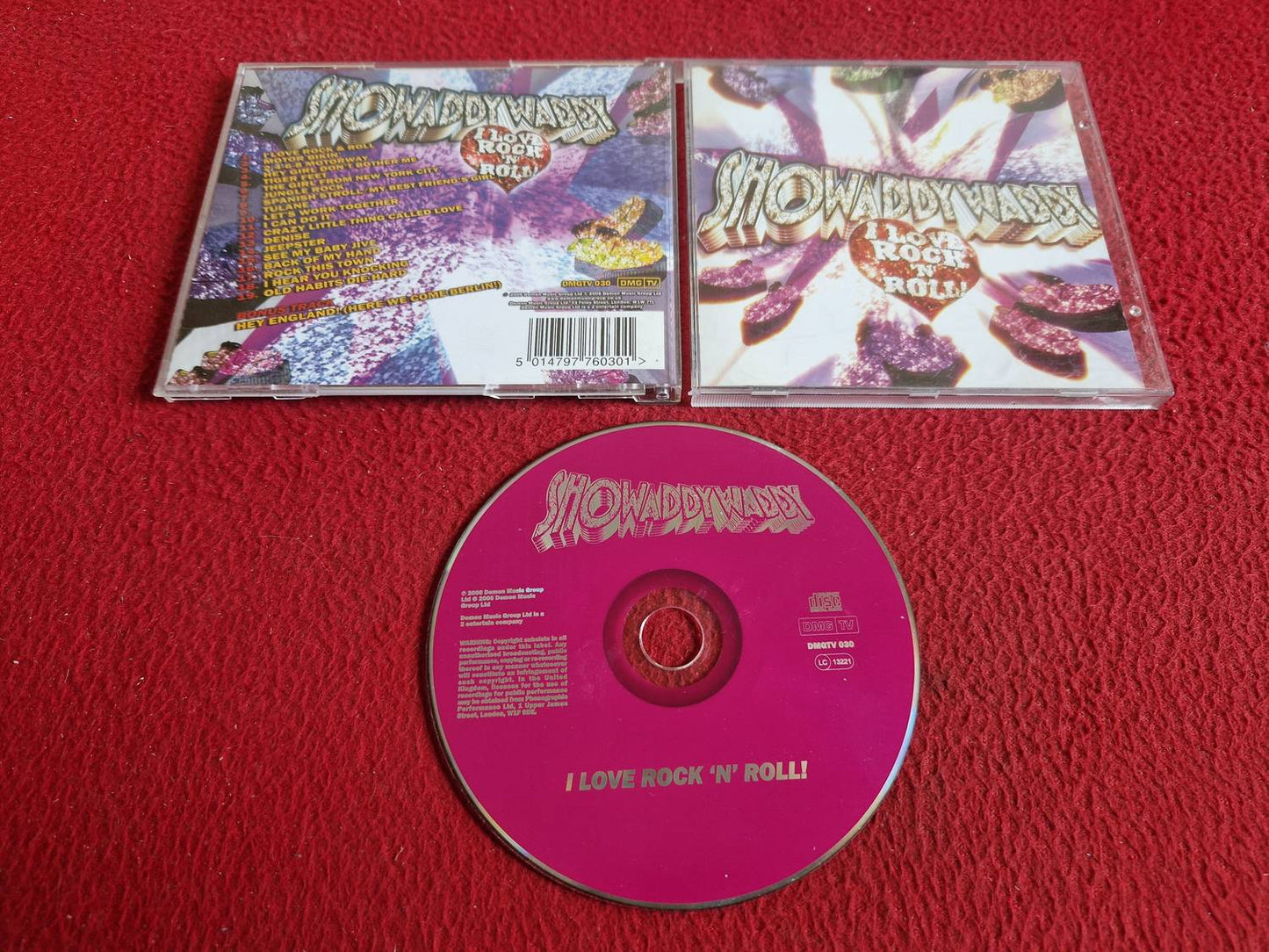 SHOWADDYWADDY I LOVE ROCK 'N' ROLL CD