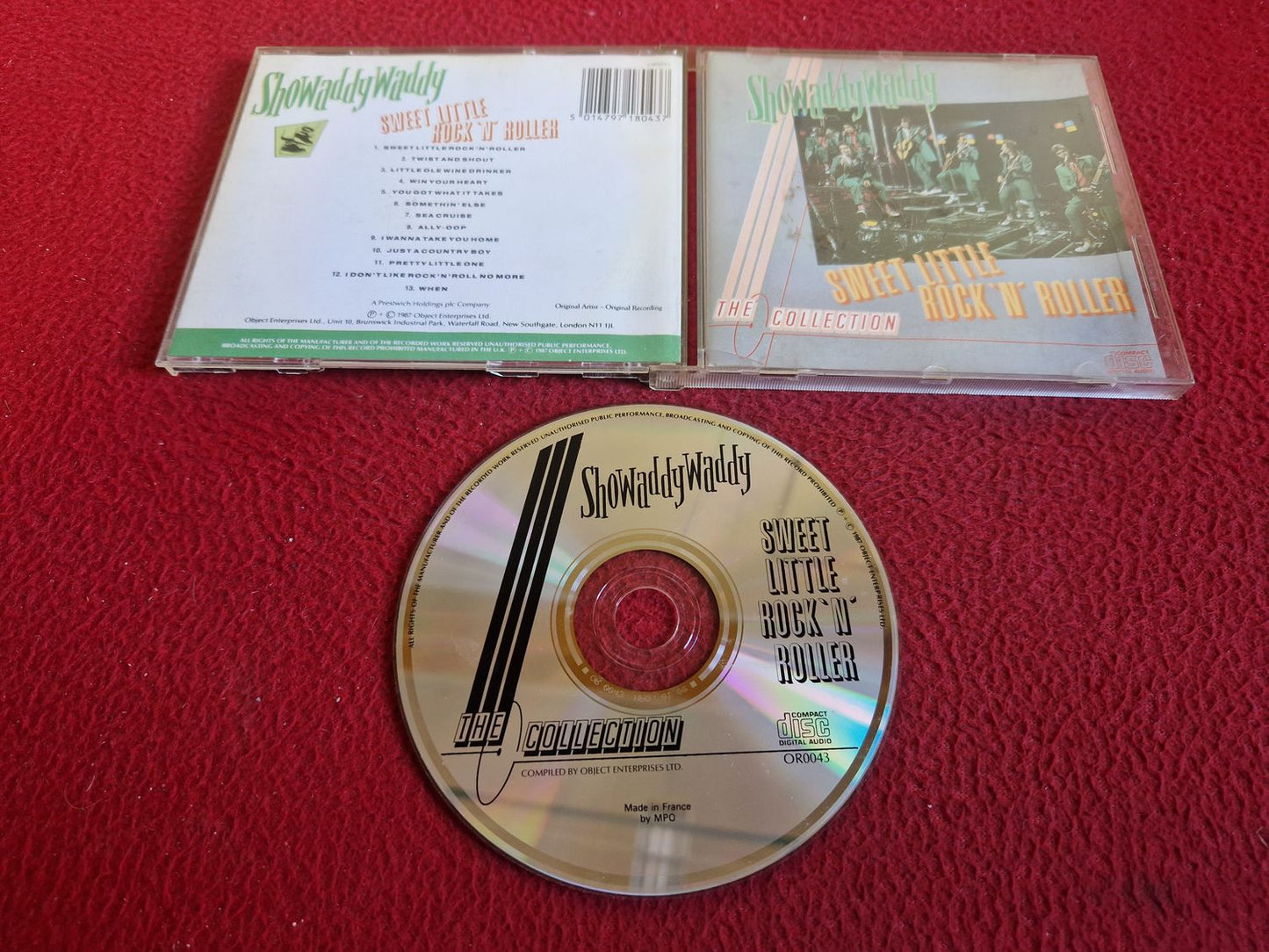 SHOWADDYWADDY SWEET LITTLE ROCK 'N' ROLLER CD