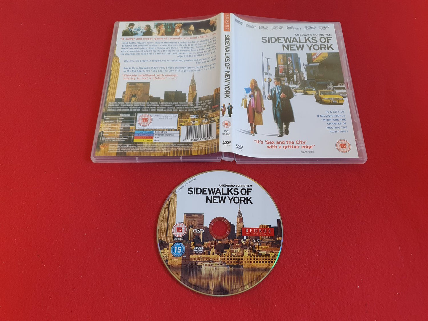 SIDEWALKS OF NEW YORK till DVD