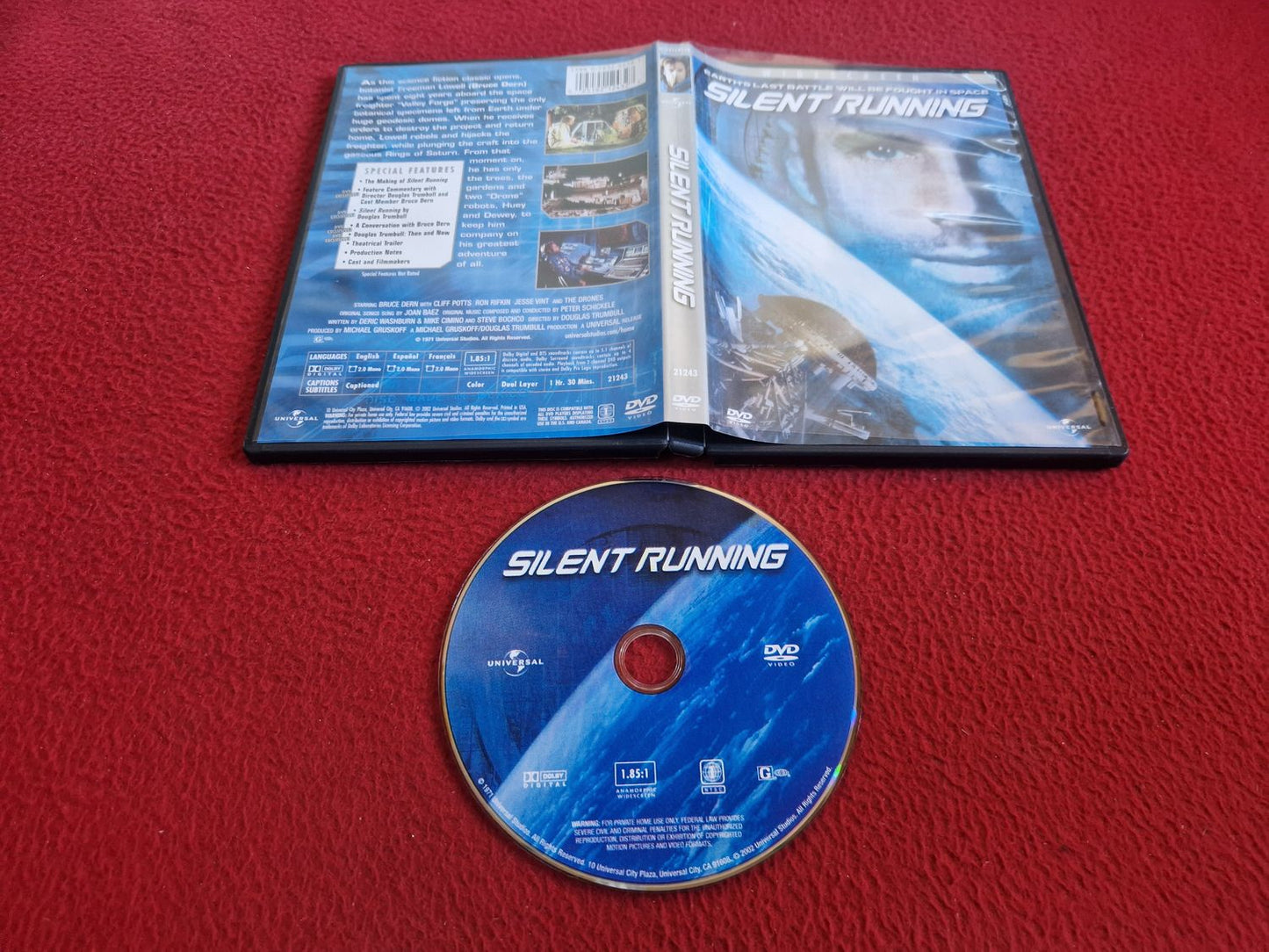 SILENT RUNNING DVD