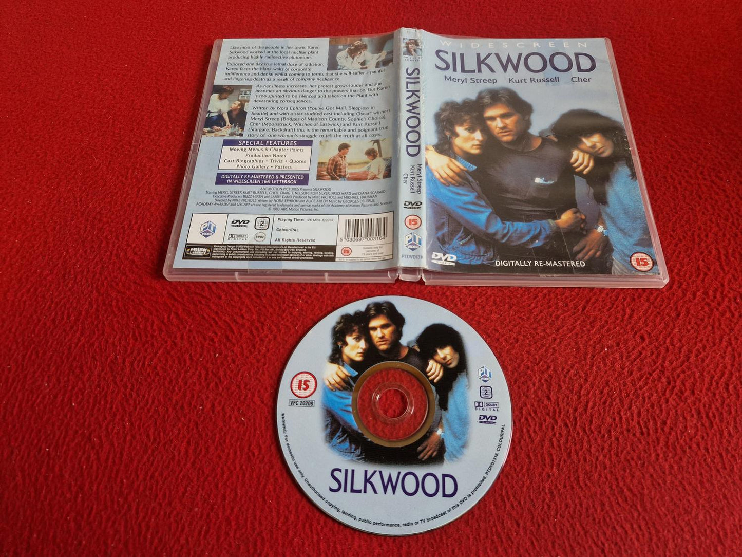 SILKWOOD DVD