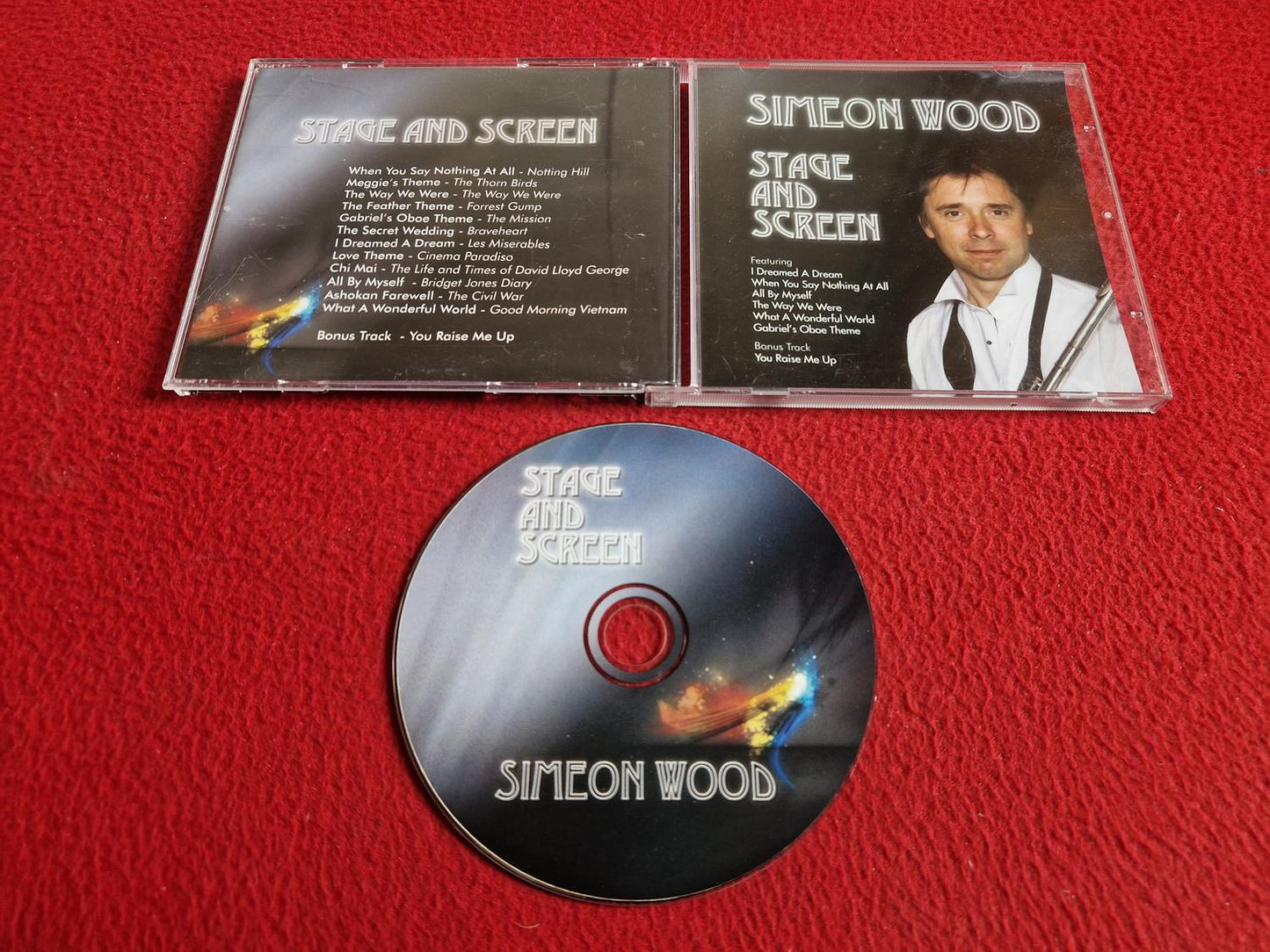 SIMEON WOOD STAGE AND SCREEN CD