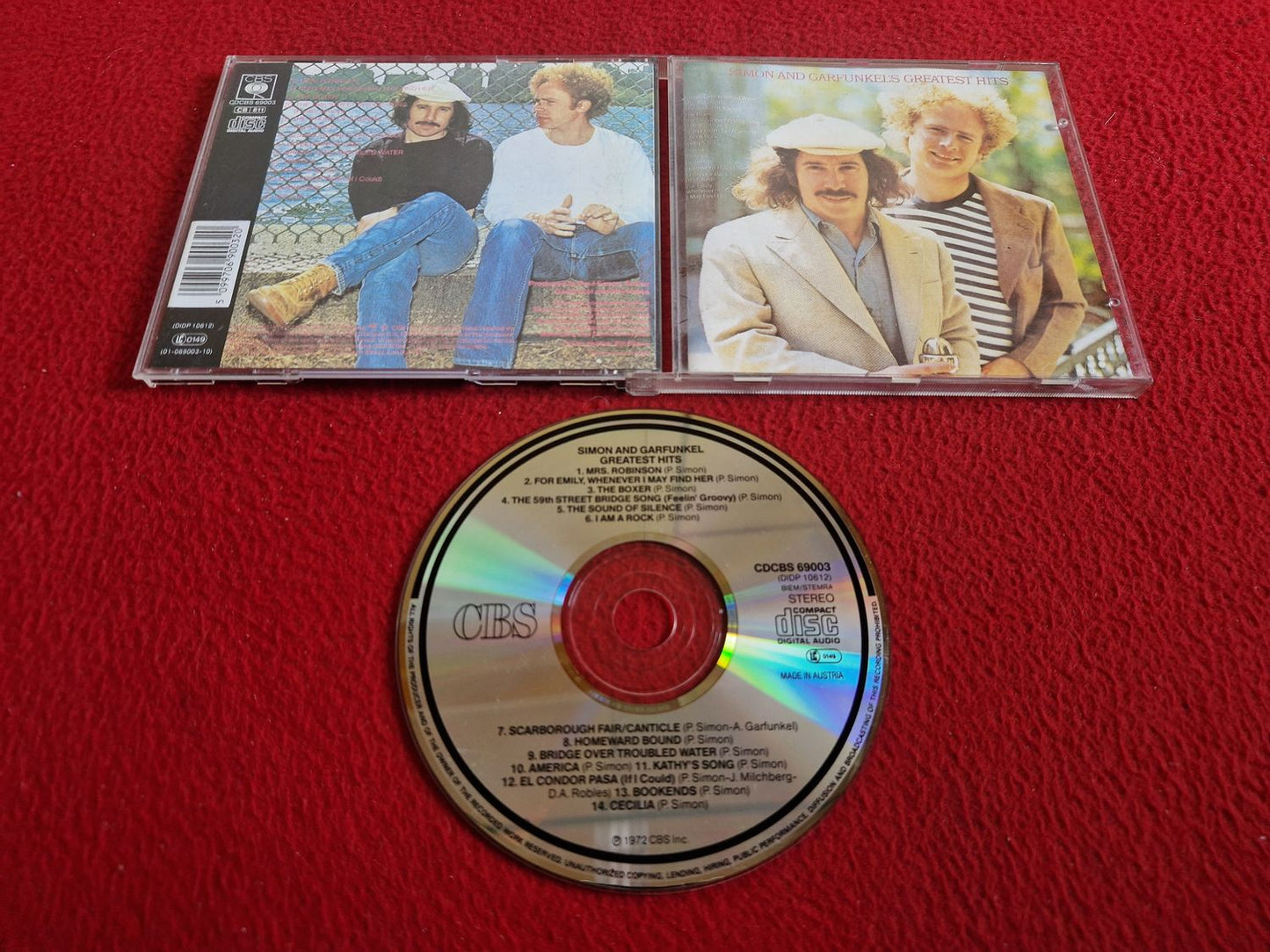 SIMON AND GARFUNKEL GREATEST HITS CD