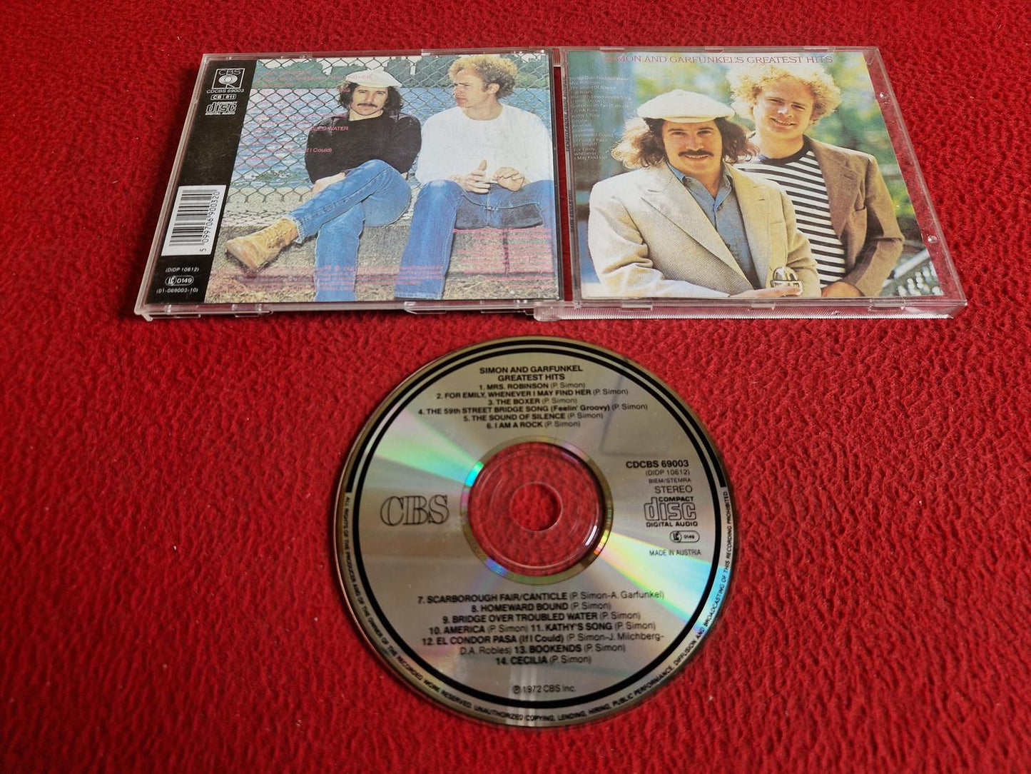 SIMON AND GARFUNKEL GREATEST HITS CD