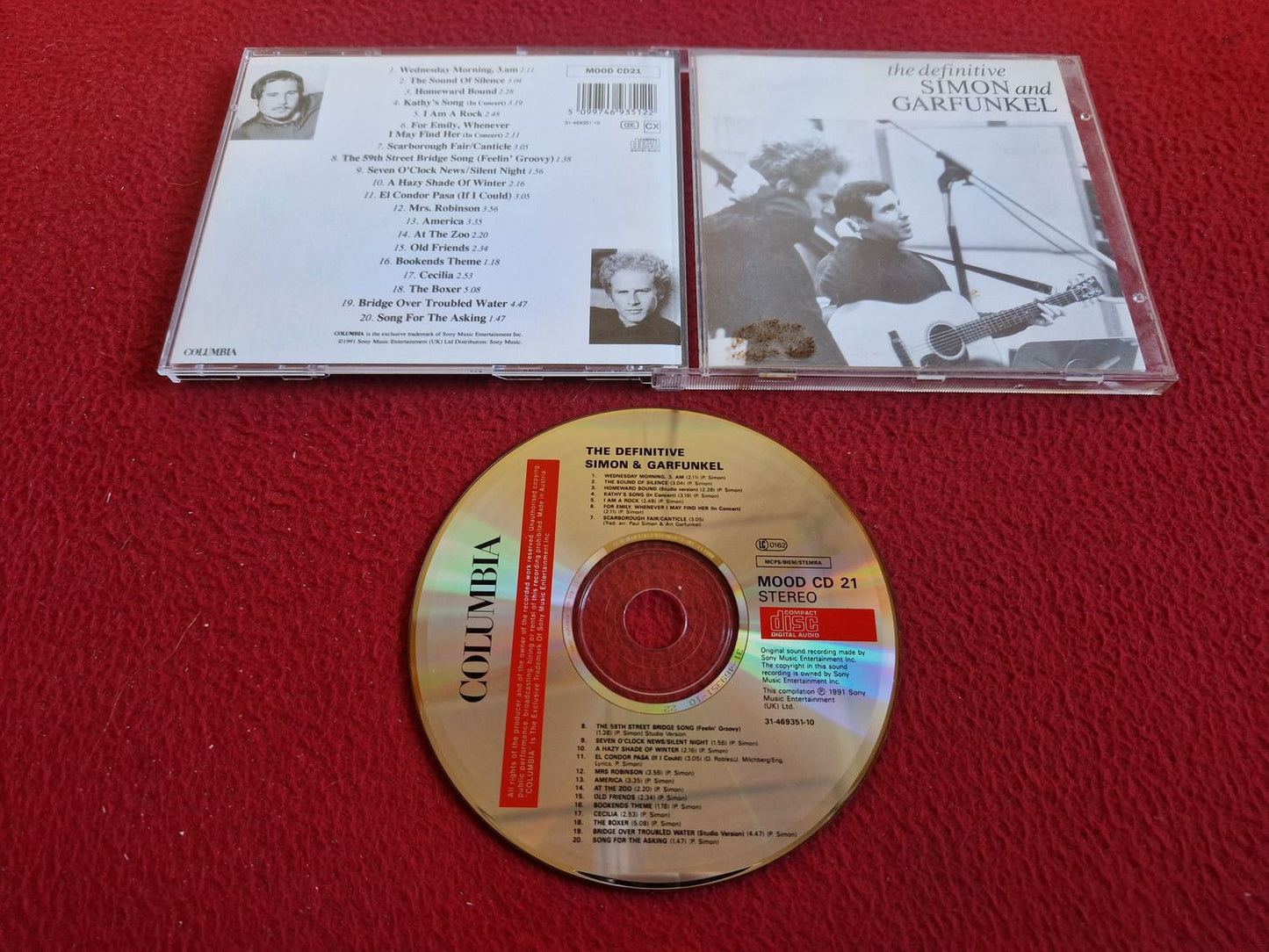 SIMON & GARFUNKEL THE DEFINITIVE CD