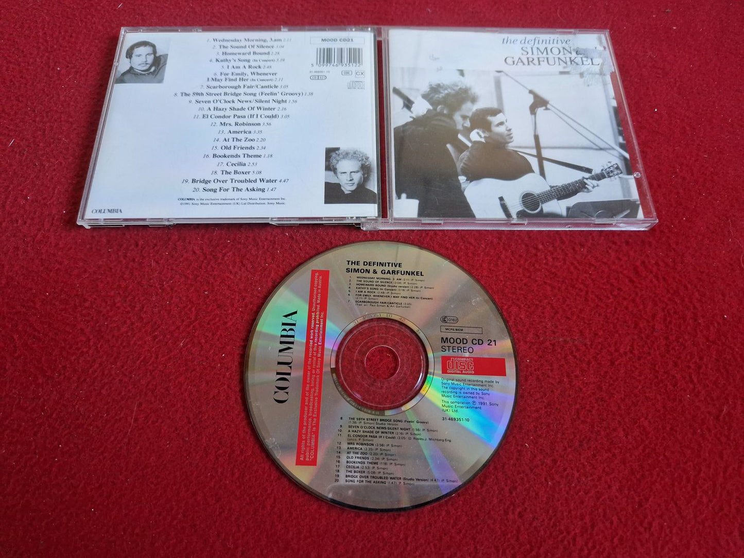 SIMON & GARFUNKEL THE DEFINITIVE CD