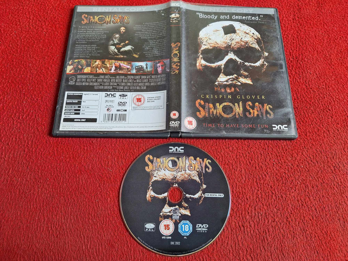 SIMON SAYS DVD