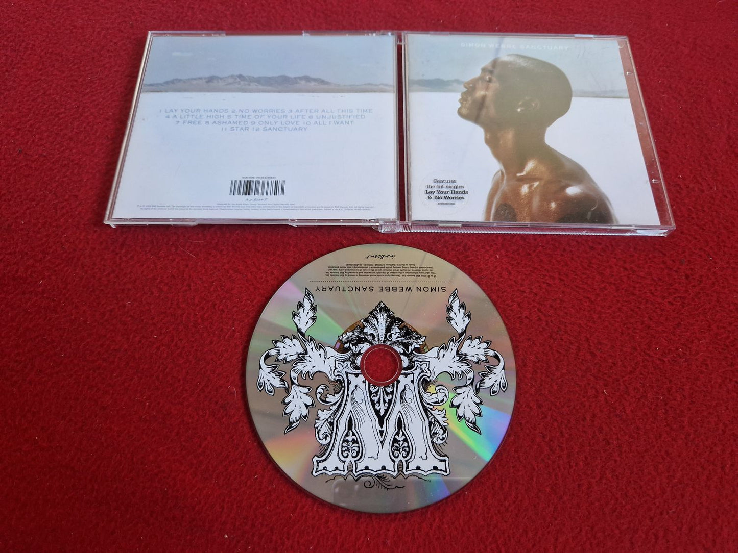 SIMON WEBBE SANCTUARY CD