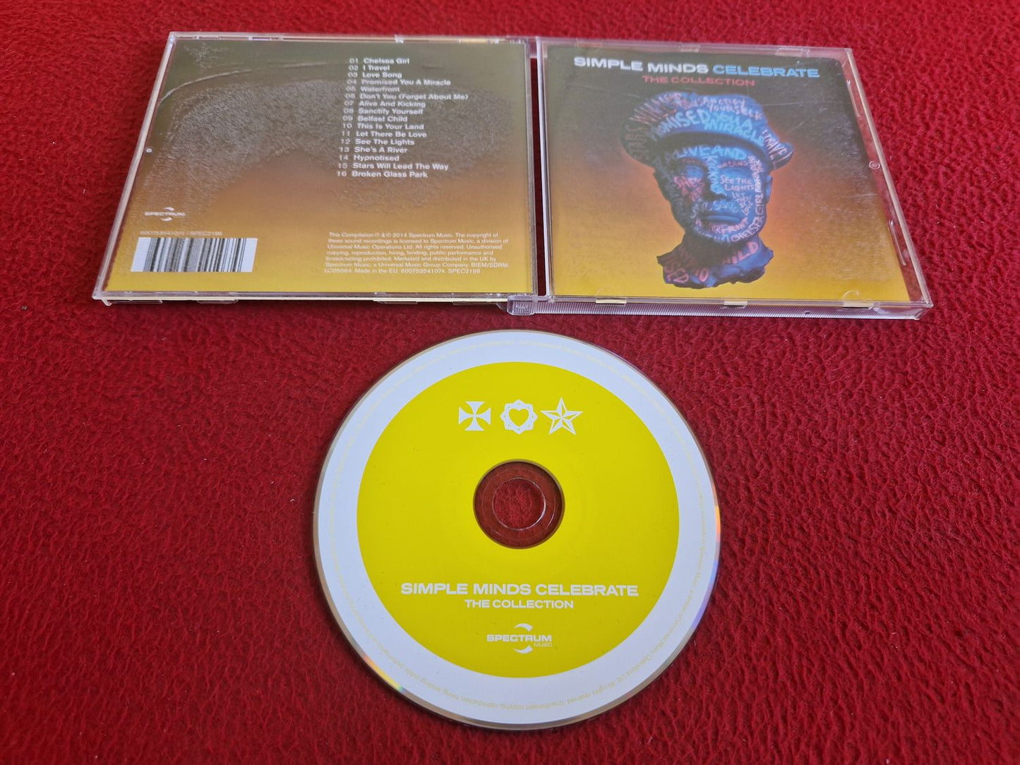 SIMPLE MINDS CELEBRATE THE COLLECTION CD