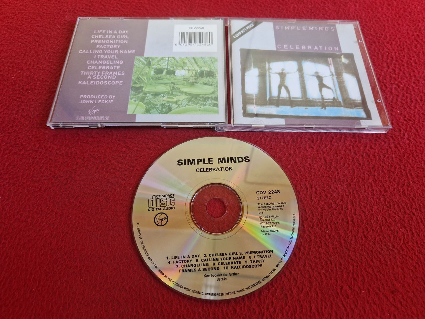 SIMPLE MINDS CELEBRATION CD
