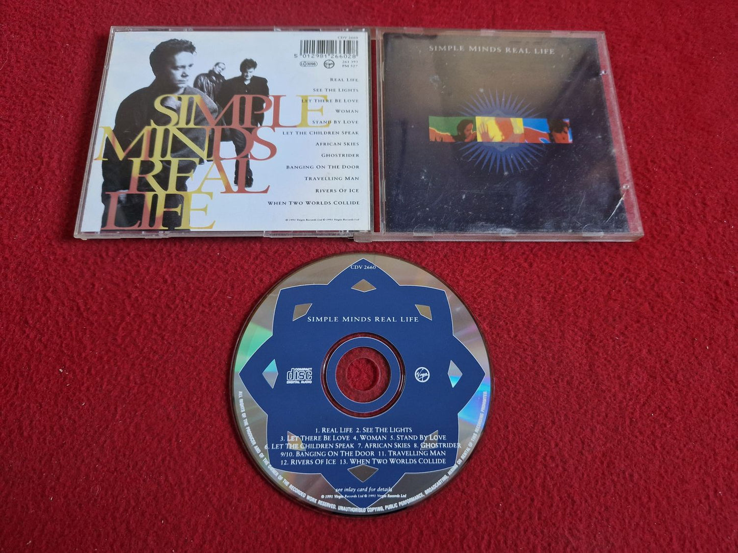 SIMPLE MINDS REAL LIFE till CD