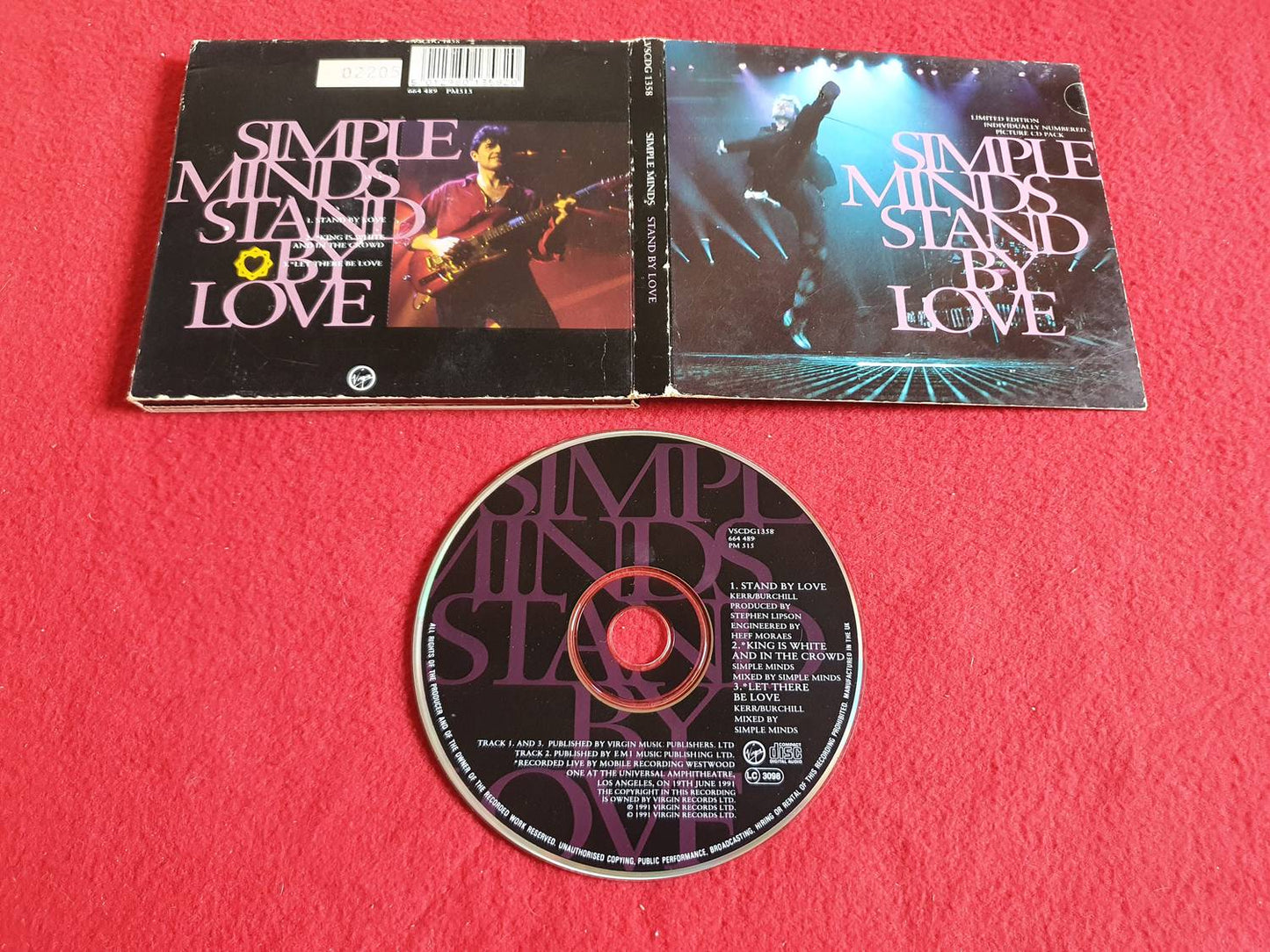 SIMPLE MINDS STAND BY LOVE till CD