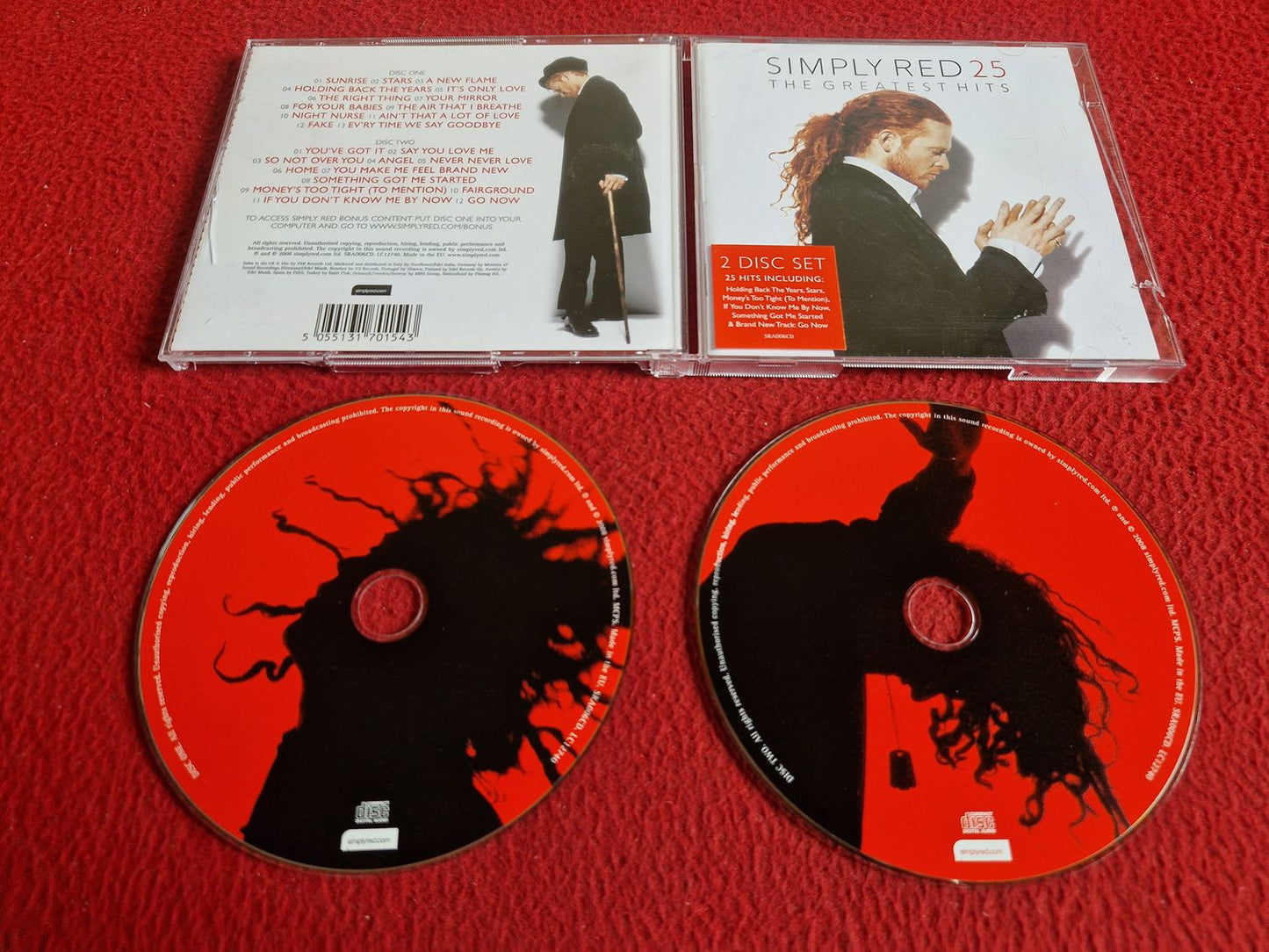 SIMPLY RED 25 THE GREATEST HITS CD