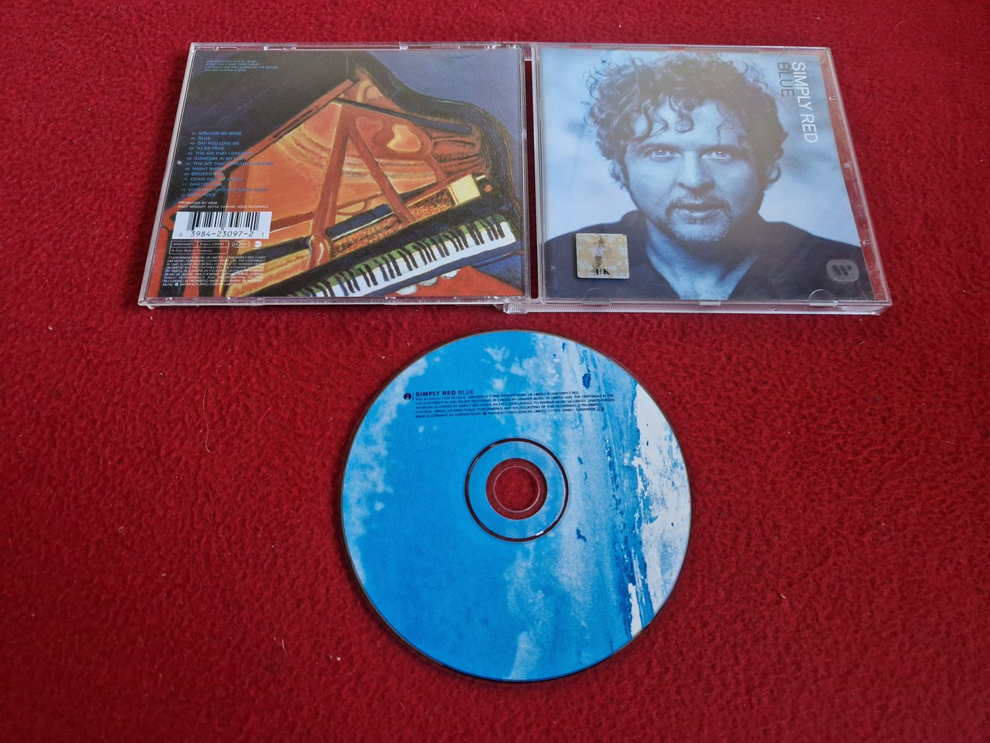 SIMPLY RED BLUE CD