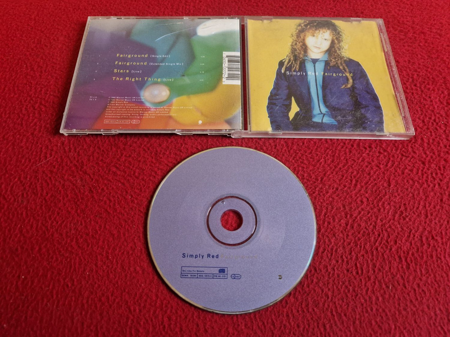 SIMPLY RED FAIRGROUND CD