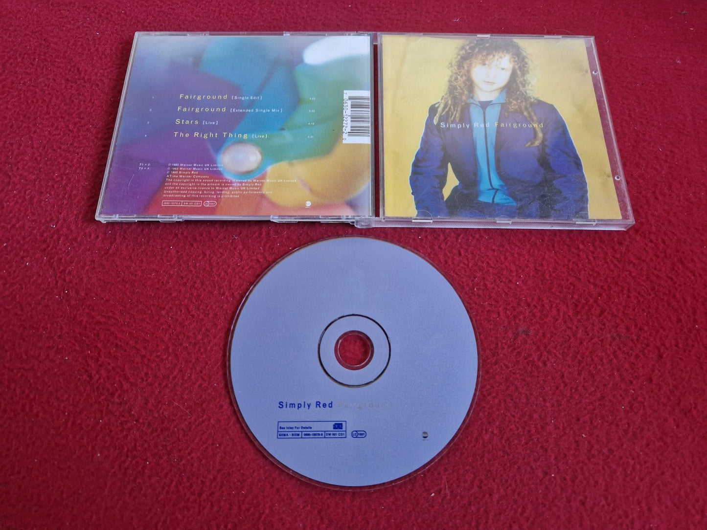 SIMPLY RED FAIRGROUND till CD