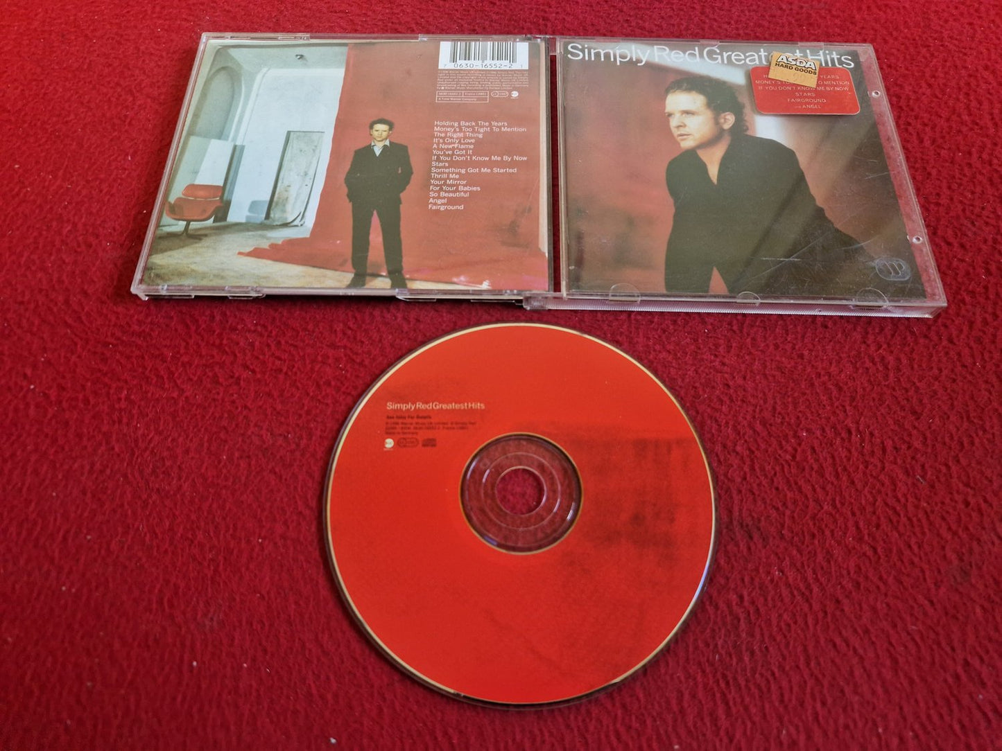 SIMPLY RED GREATEST HITS CD