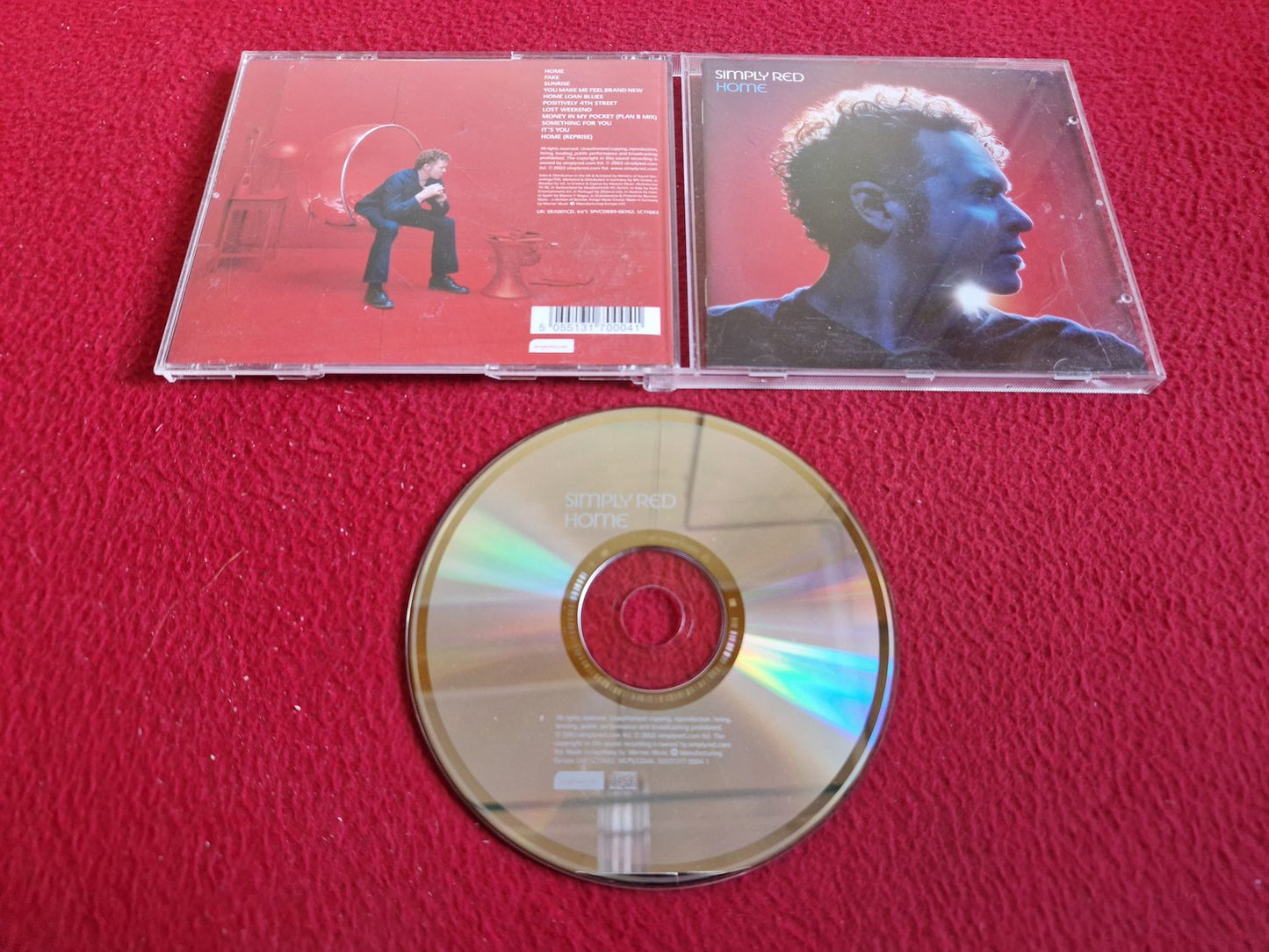 SIMPLY RED HOME CD