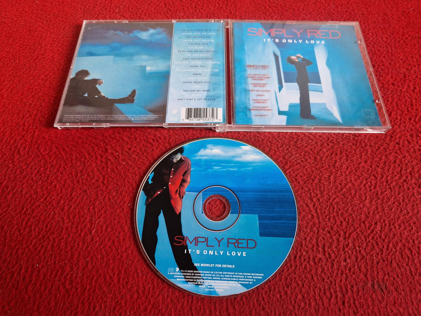 SIMPLY RED IT'S ONLY LOVE CD