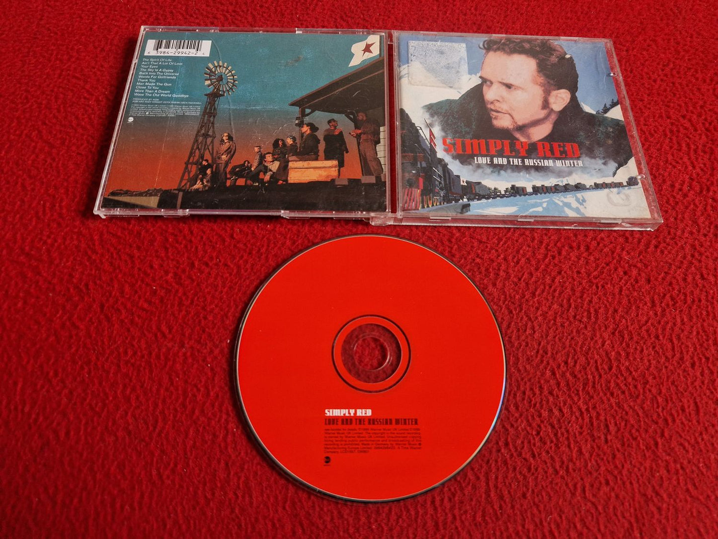 SIMPLY RED LOVE AND THE RUSSIAN WINTER CD