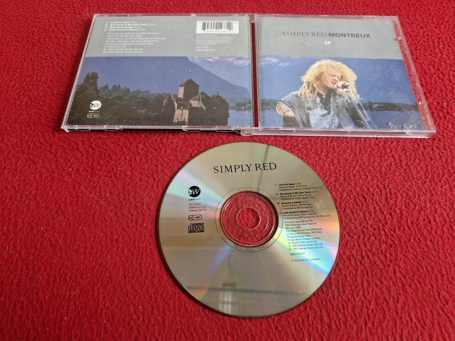 SIMPLY RED MONTREUX EP CD