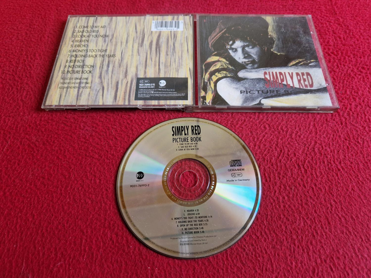 SIMPLY RED PICTURE BOOK CD