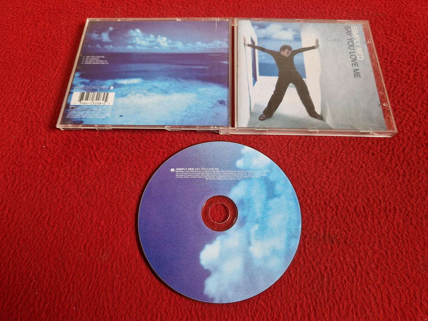 SIMPLY RED SAY YOU LOVE ME CD