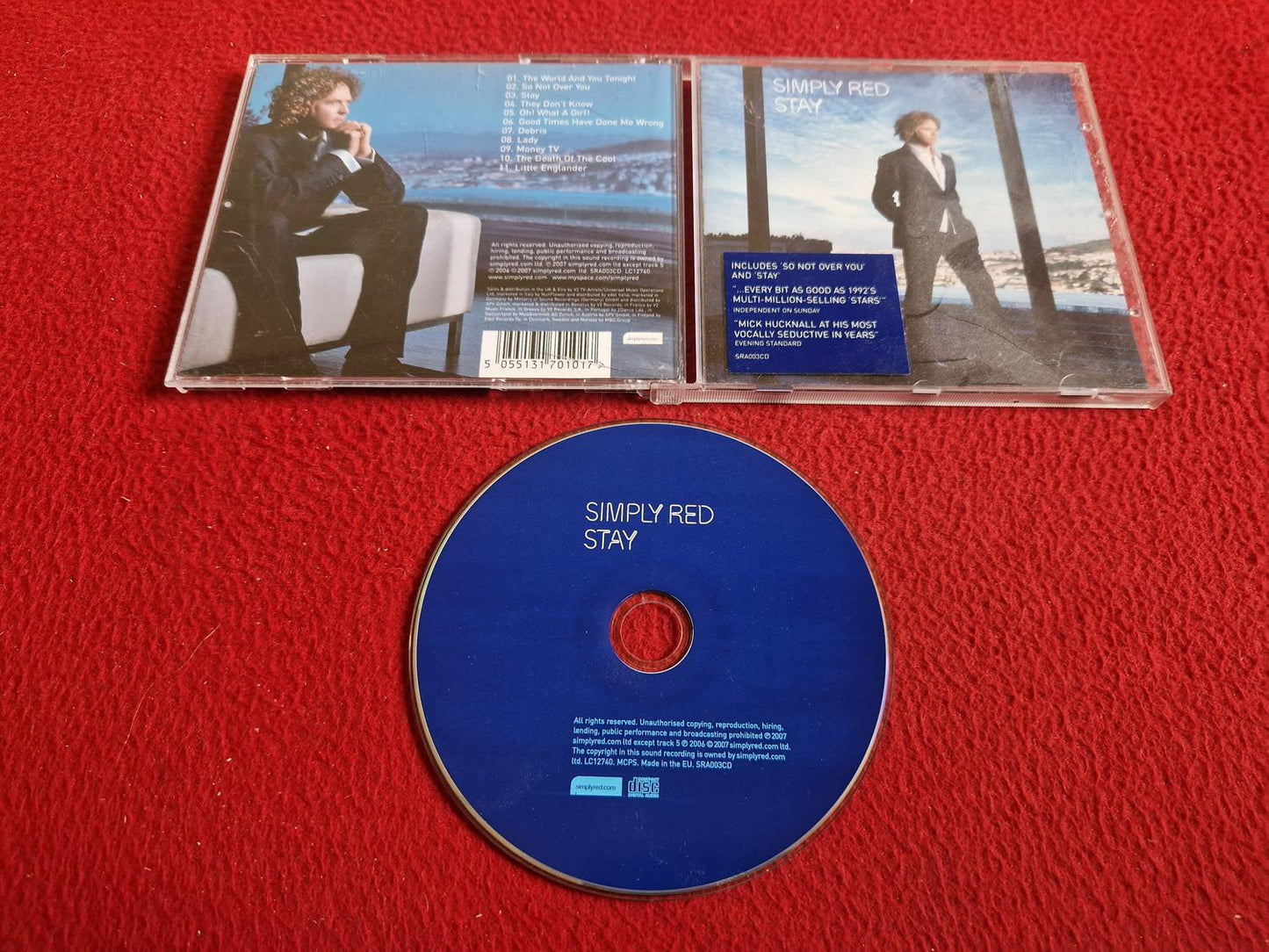 SIMPLY RED STAY CD