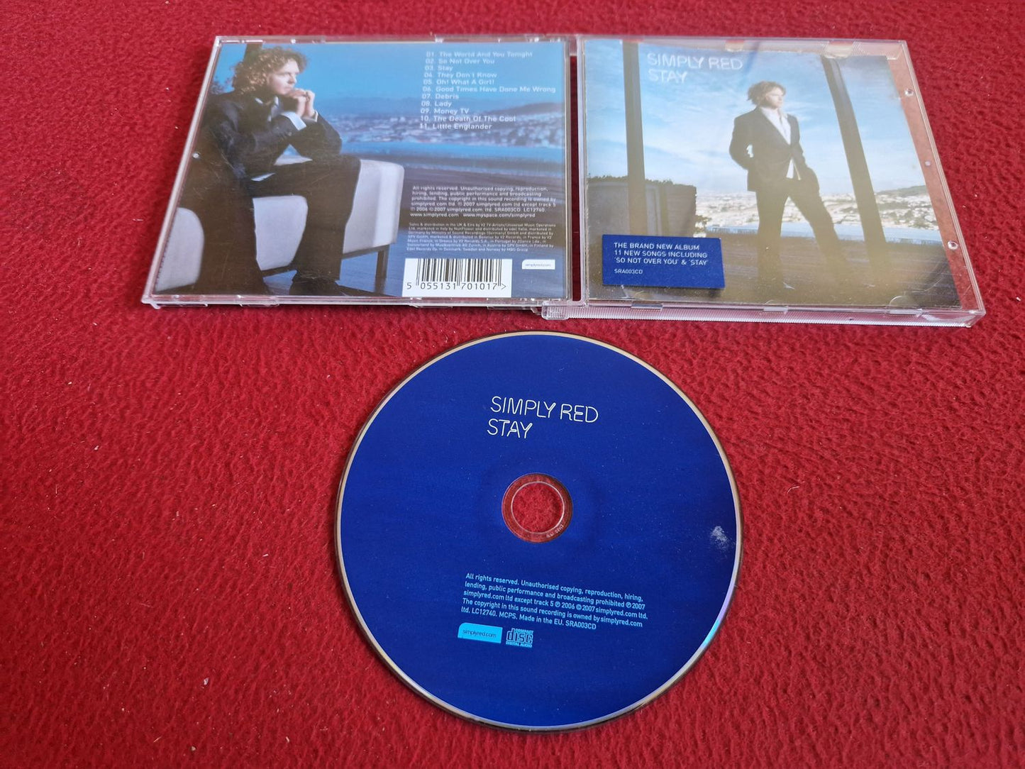 SIMPLY RED STAY CD
