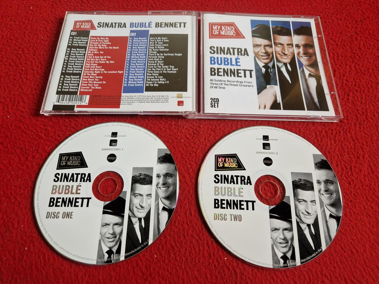 SINATRA BUBLE BENNETT MY KIND OF MUSIC CD