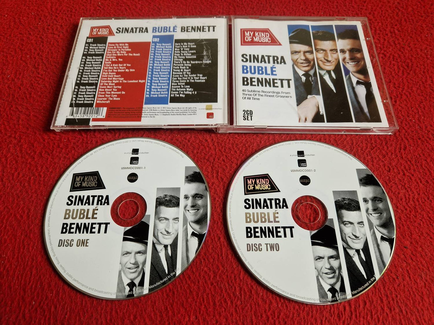 SINATRA / BUBLE / BENNETT MY KIND OF MUSIC CD