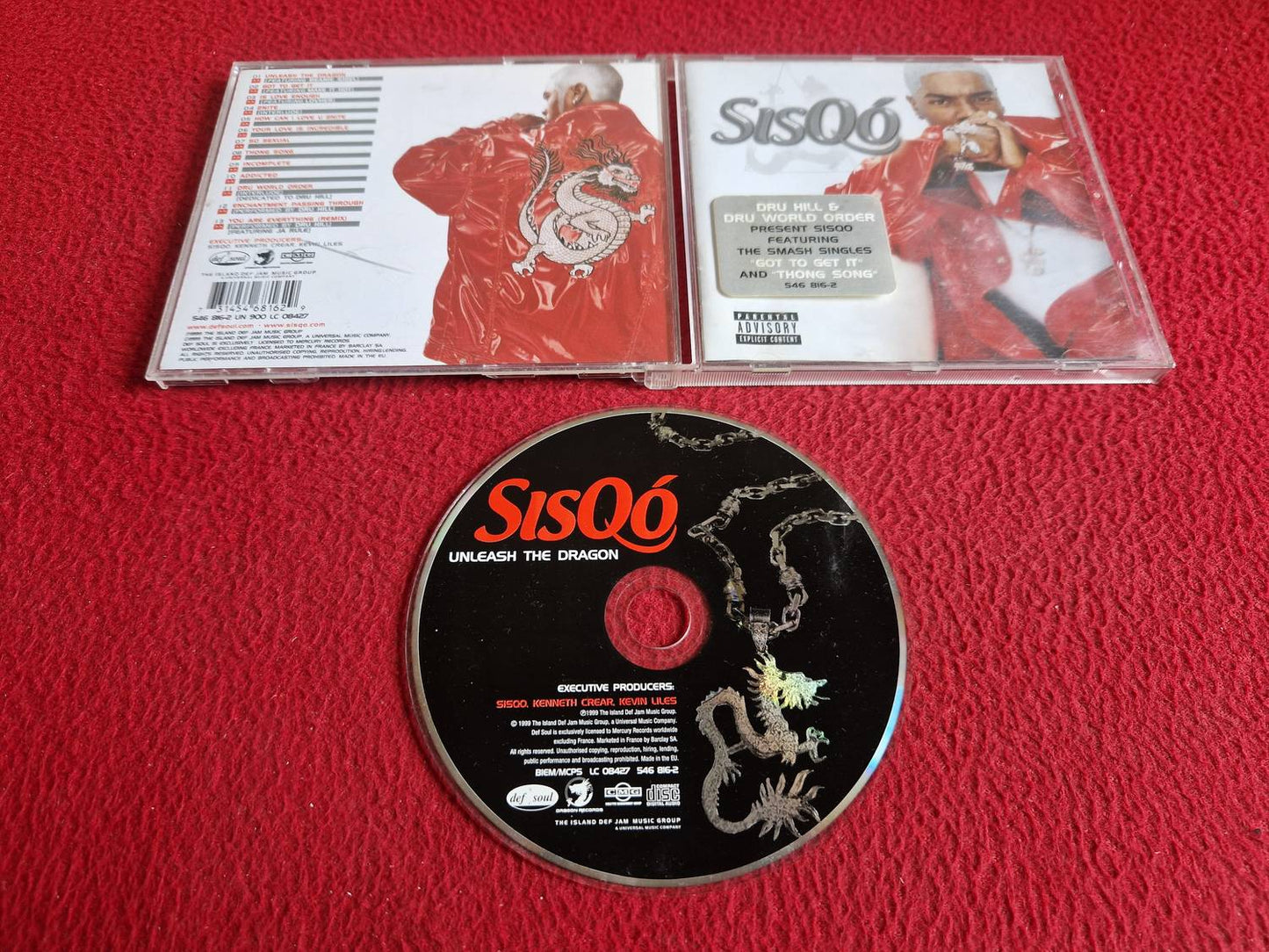 SISQO UNLEASH THE DRAGON CD