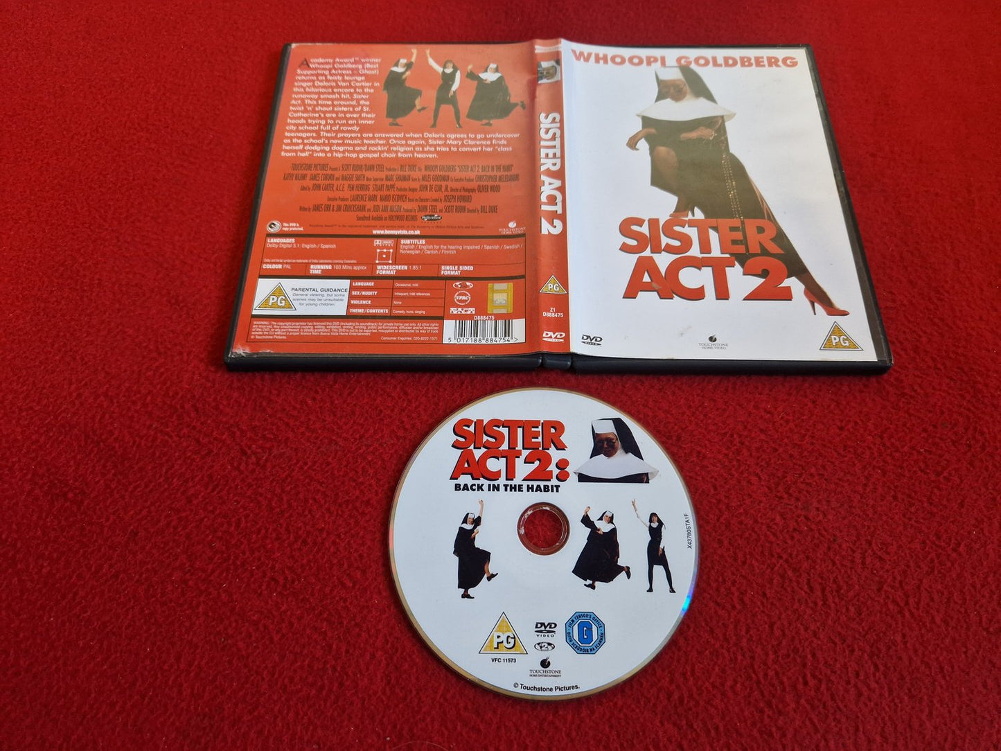 SISTER ACT 2 DVD