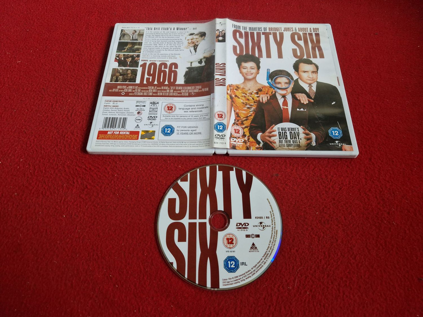 SIXTY SIX DVD