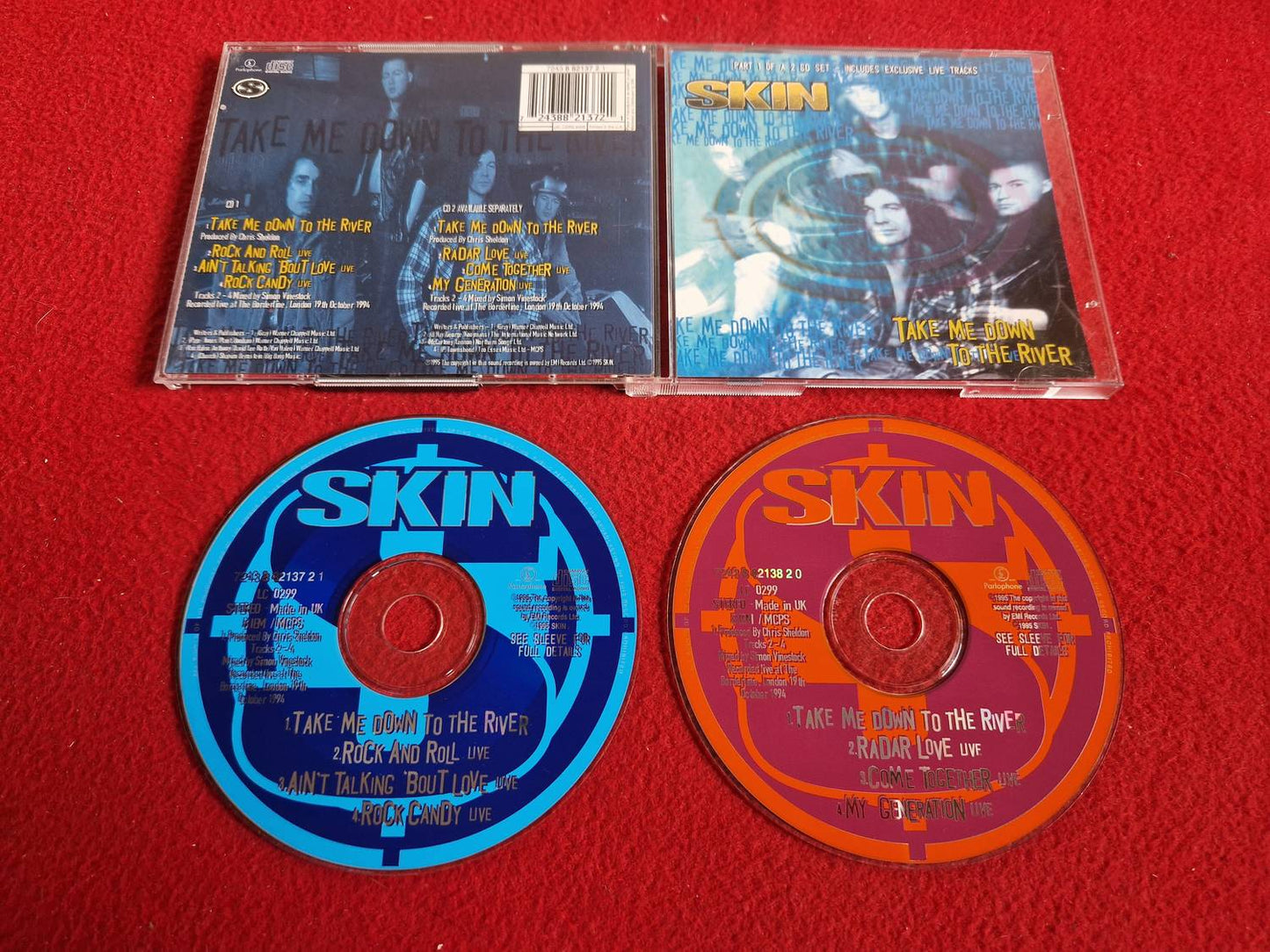 SKIN TAKE ME DOWN TO THE RIVER CD