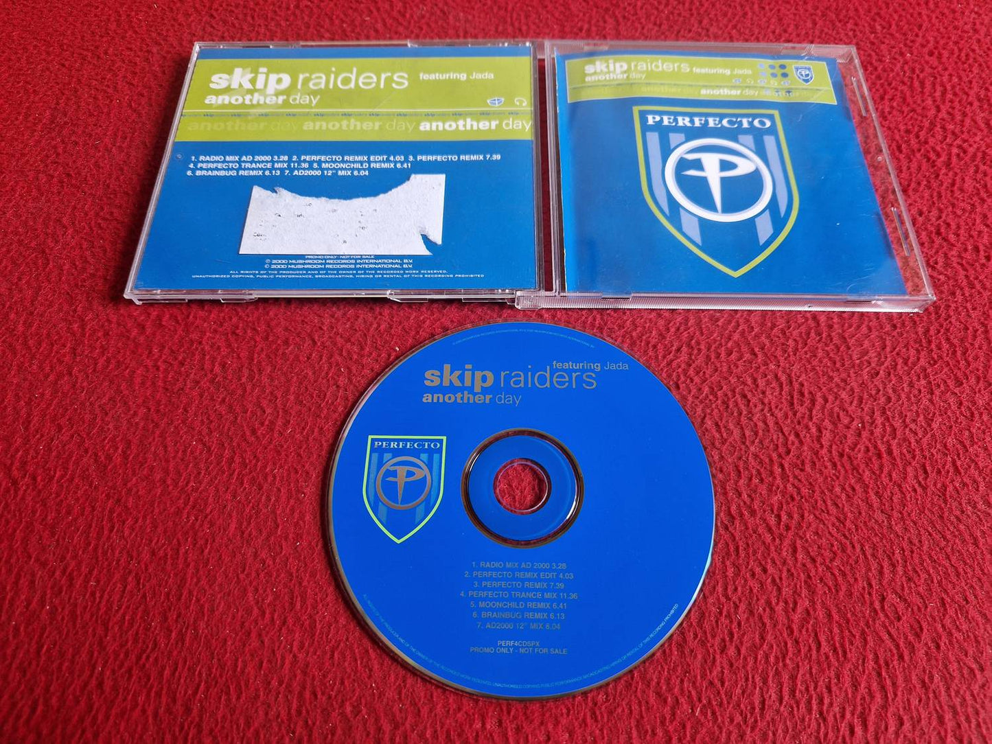 SKIP RAIDERS FEATURING JADA ANOTHER DAY CD