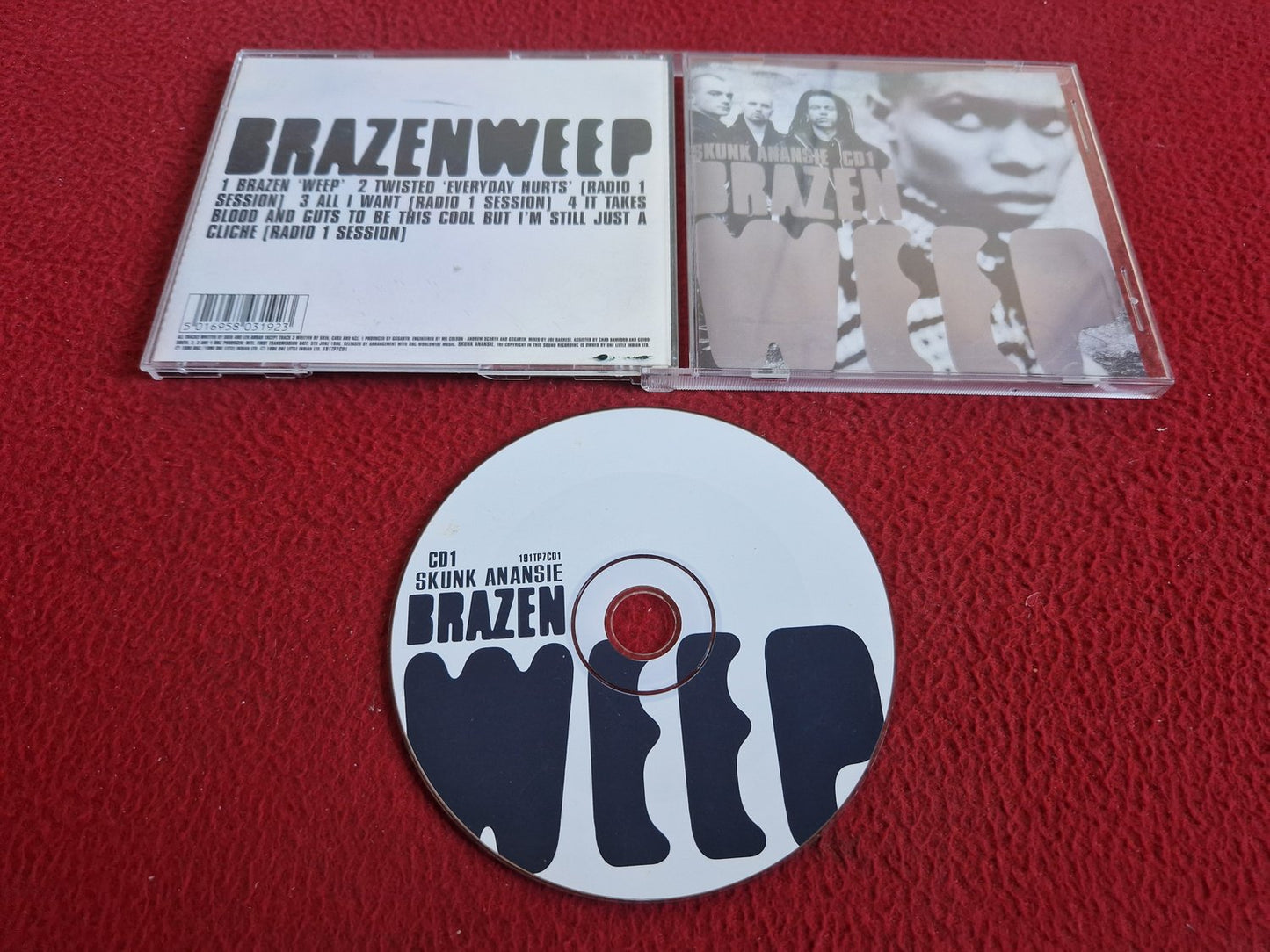 SKUNK ANANSIE BRAZEN WEEP CD 1 CD