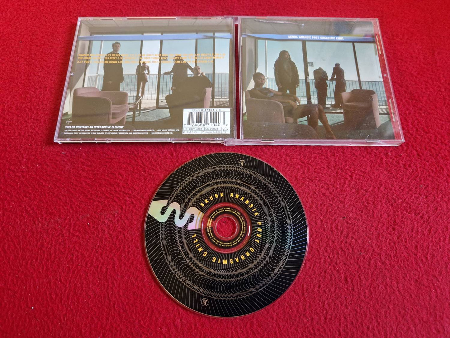 SKUNK ANANSIE POST ORGASMIC CHILL CD