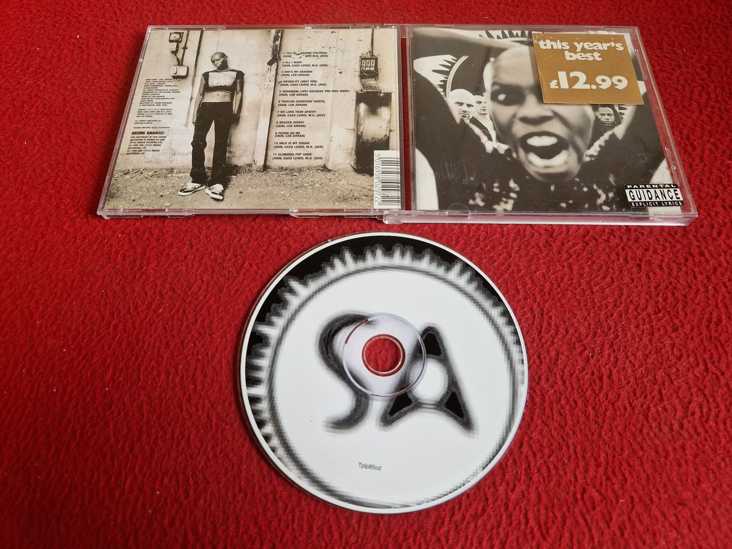 SKUNK ANANSIE STOOSH CD