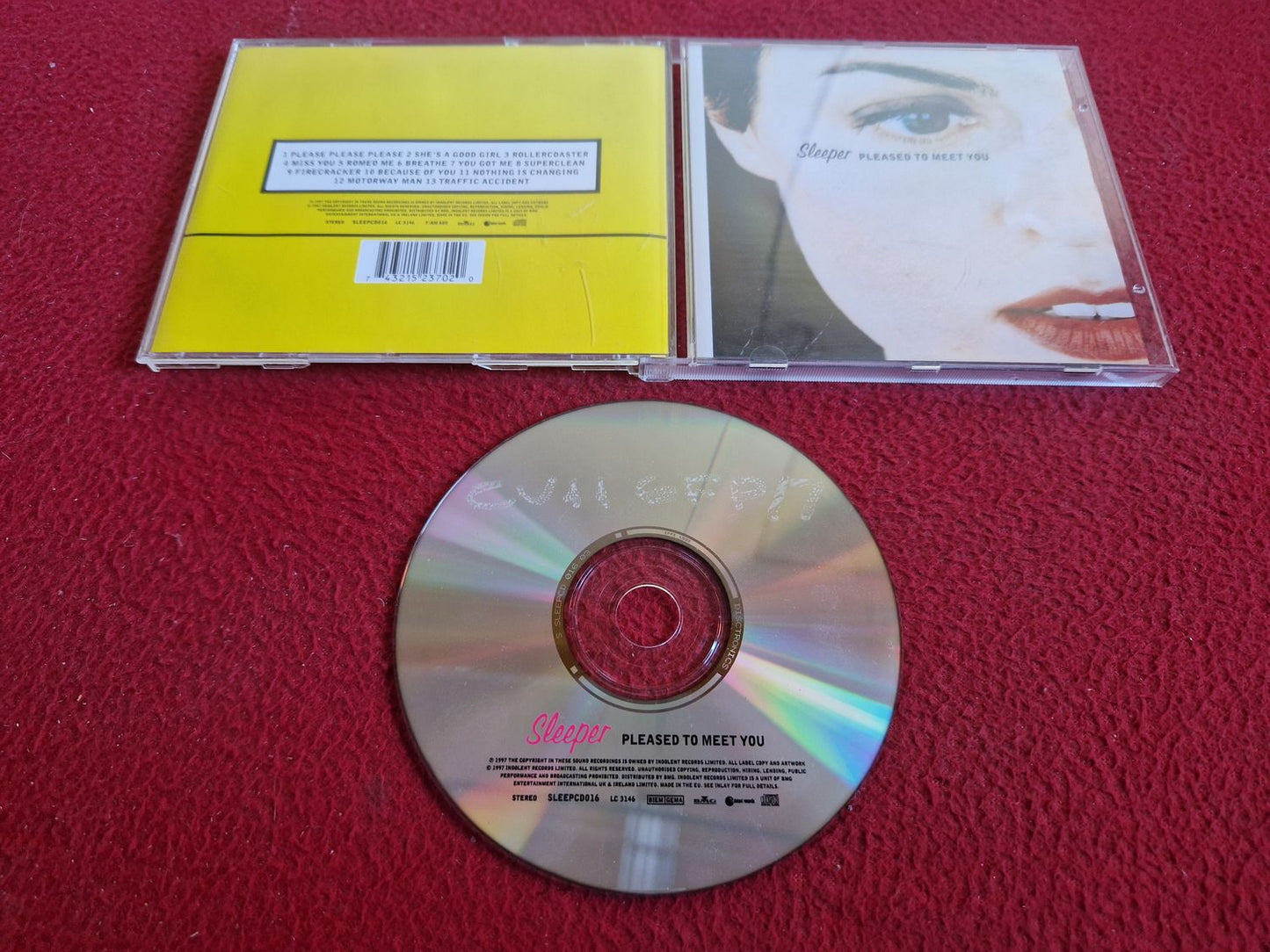 SLEEPER PLEASED TO MEET YOU CD