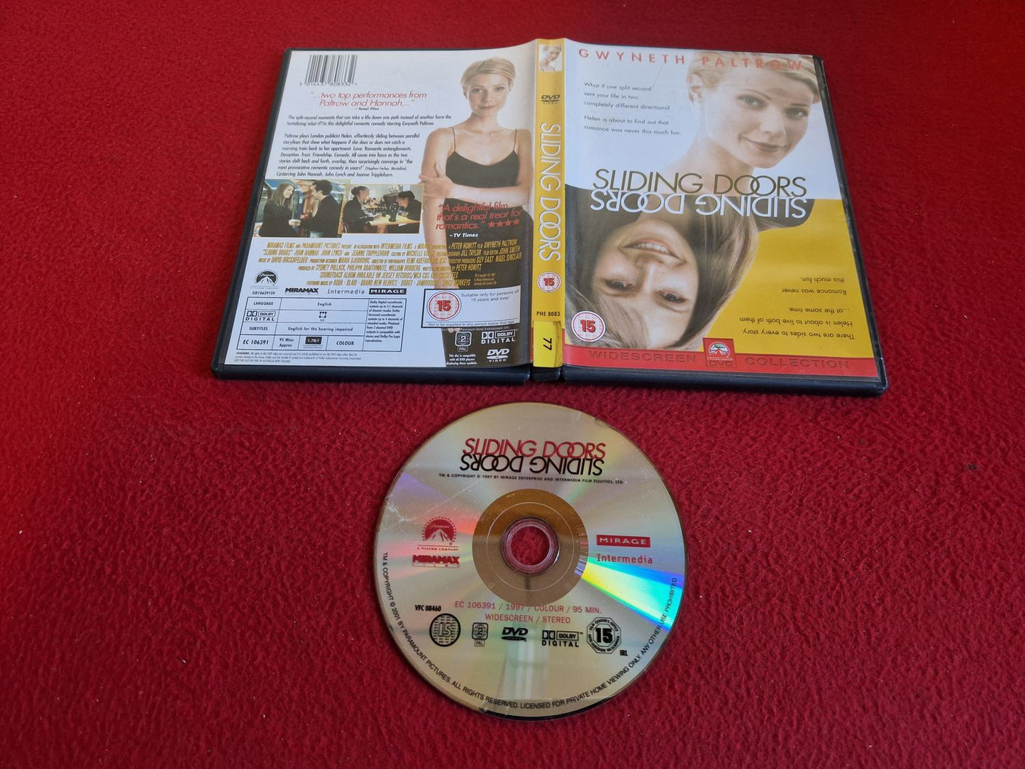 SLIDING DOORS DVD