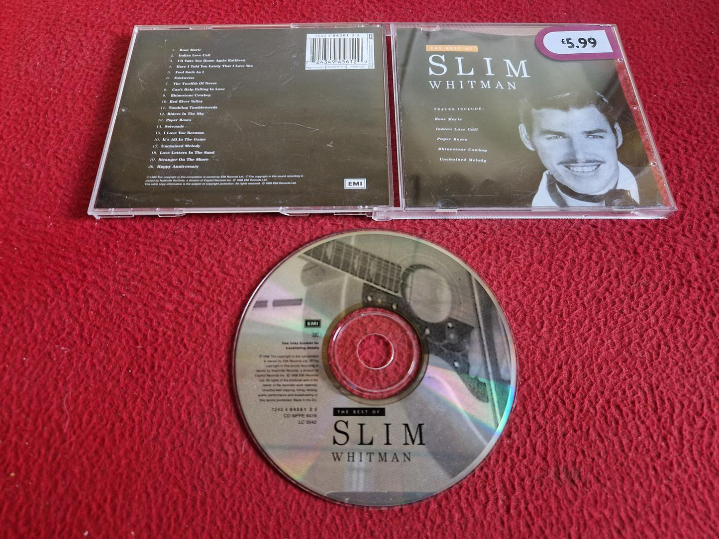 SLIM WHITMAN THE BEST OF CD