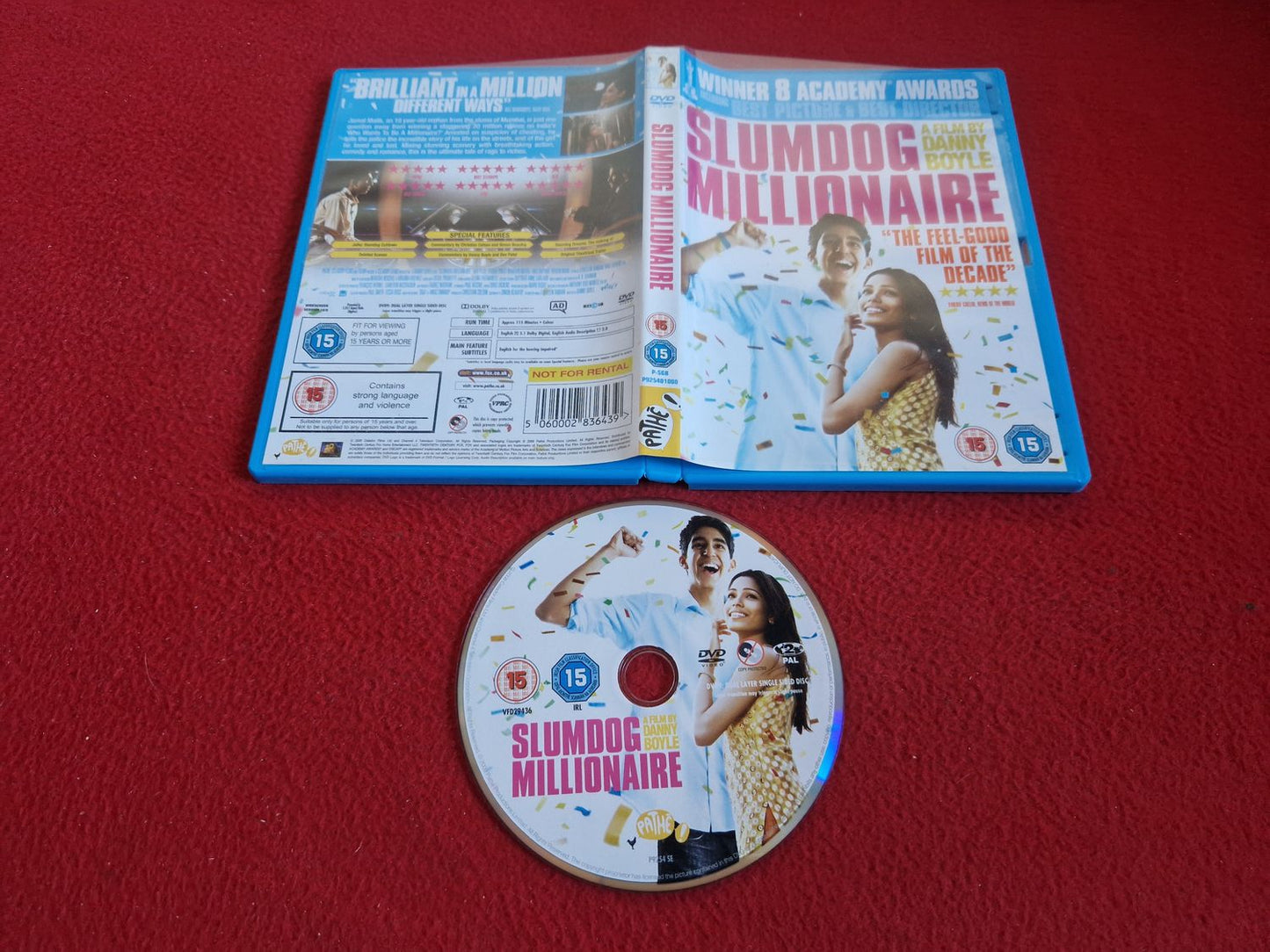 SLUMDOG MILLIONAIRE DVD
