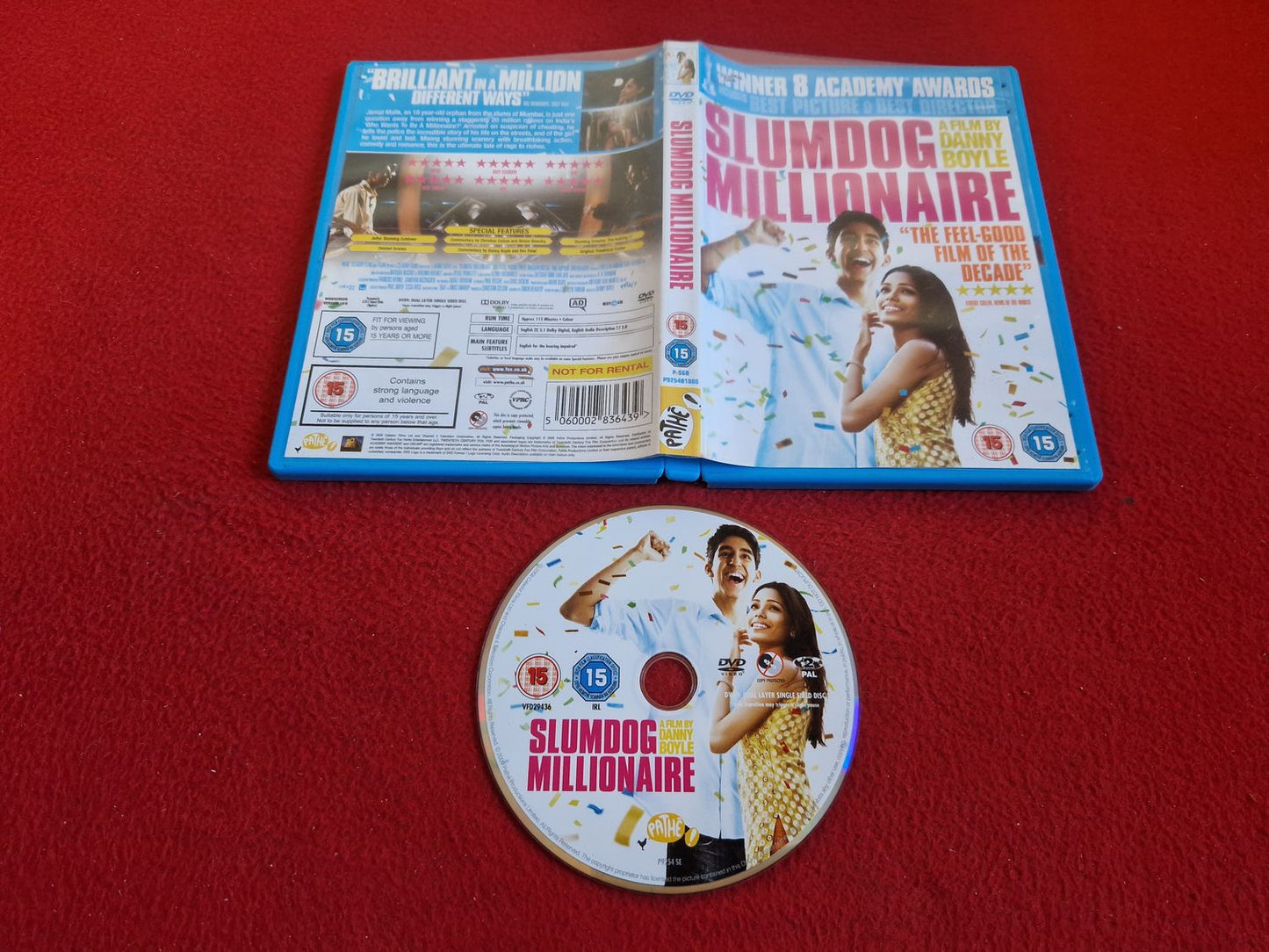 SLUMDOG MILLIONAIRE DVD