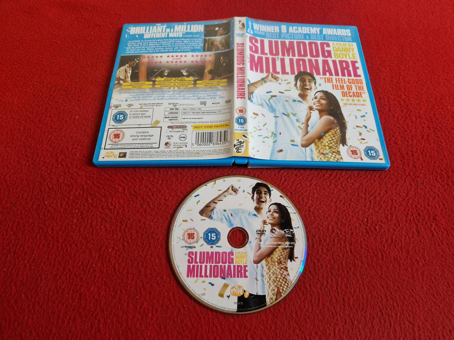 SLUMDOG MILLIONAIRE DVD