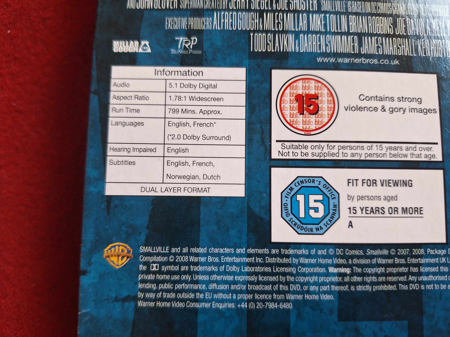SMALLVILLE SEASON 7 BOX DVD
