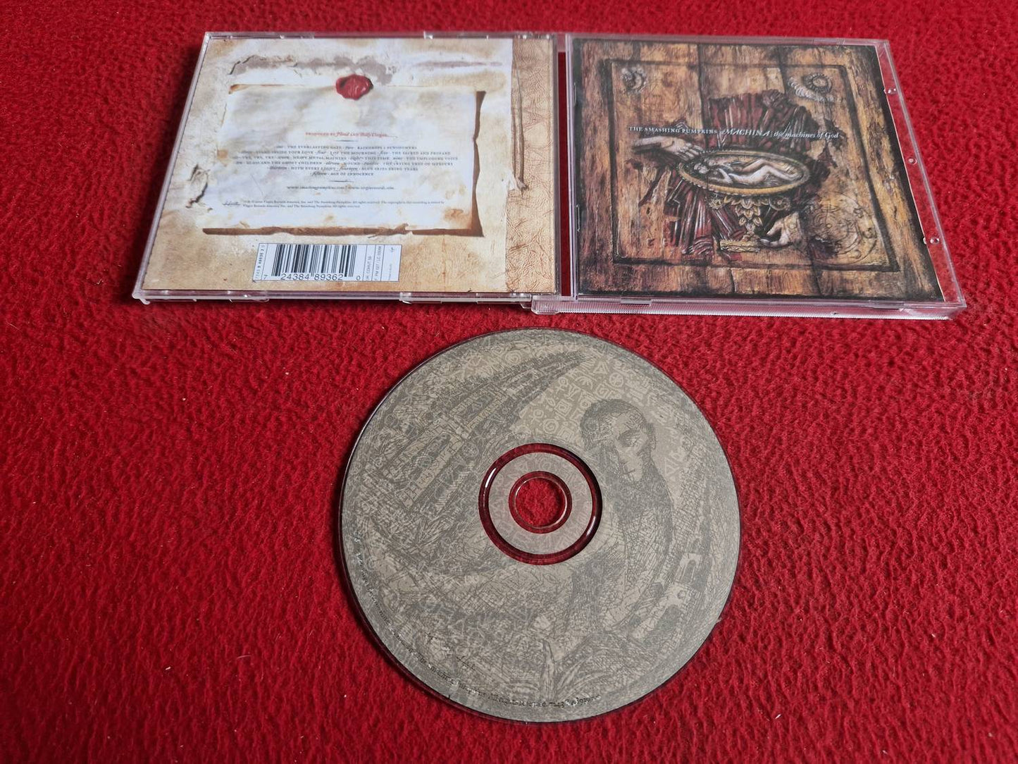 SMASHING PUMPKINS MACHINA THE MACHINES OF GOD CD