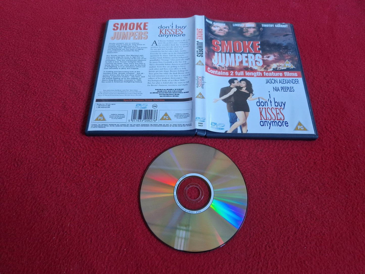 SMOKE JUMPERS / I DON'T BUY KISSES ANYMORE till DVD
